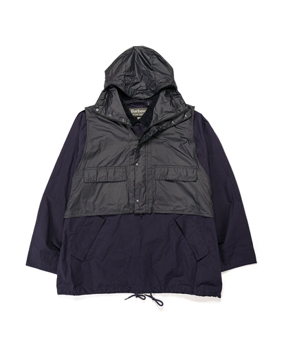 lost & found Barbour Barbour KAPTAIN SUNSHINE Transport Smock Casual Jacket Dark Indigo