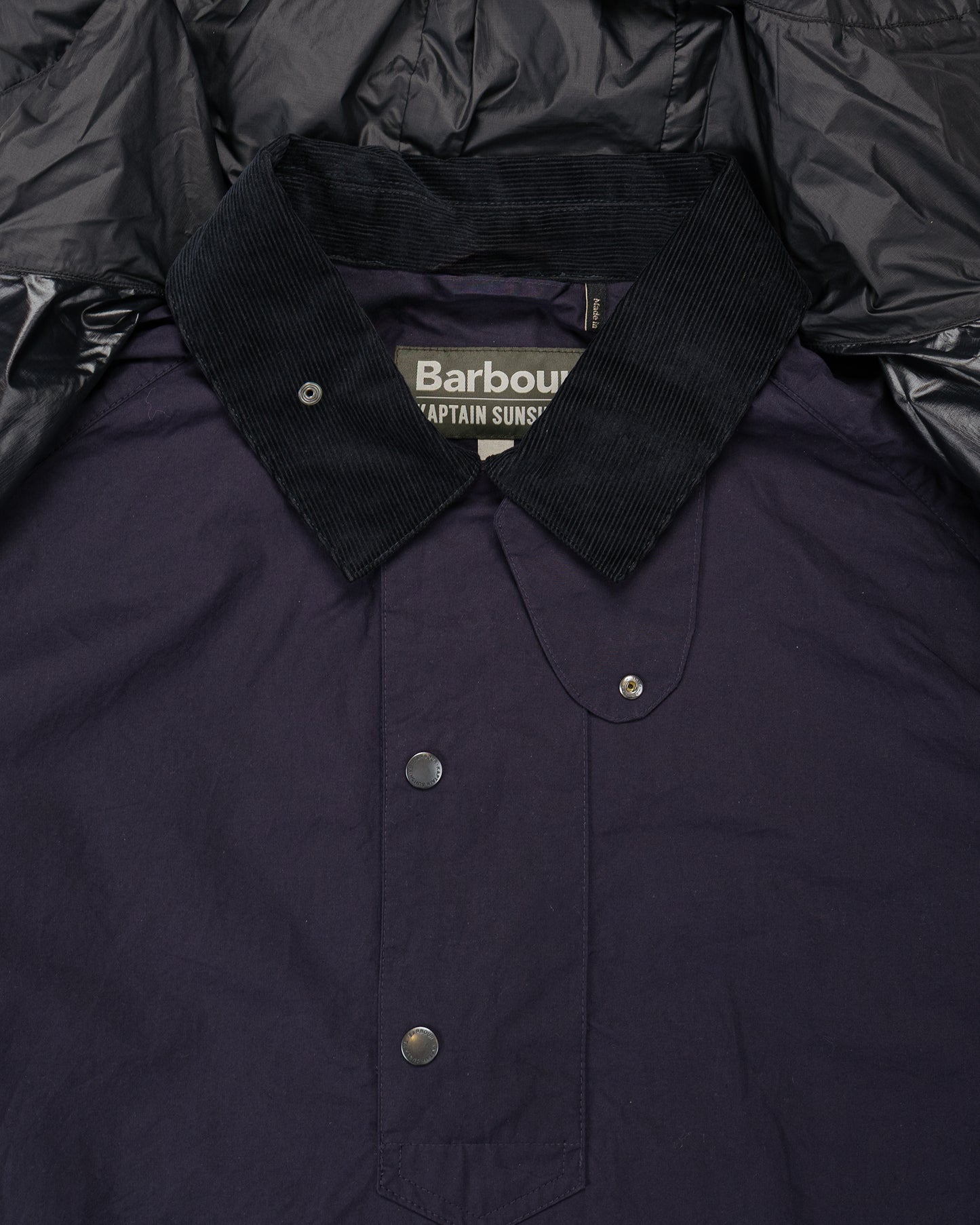 lost & found Barbour Barbour KAPTAIN SUNSHINE Transport Smock Casual Jacket Dark Indigo