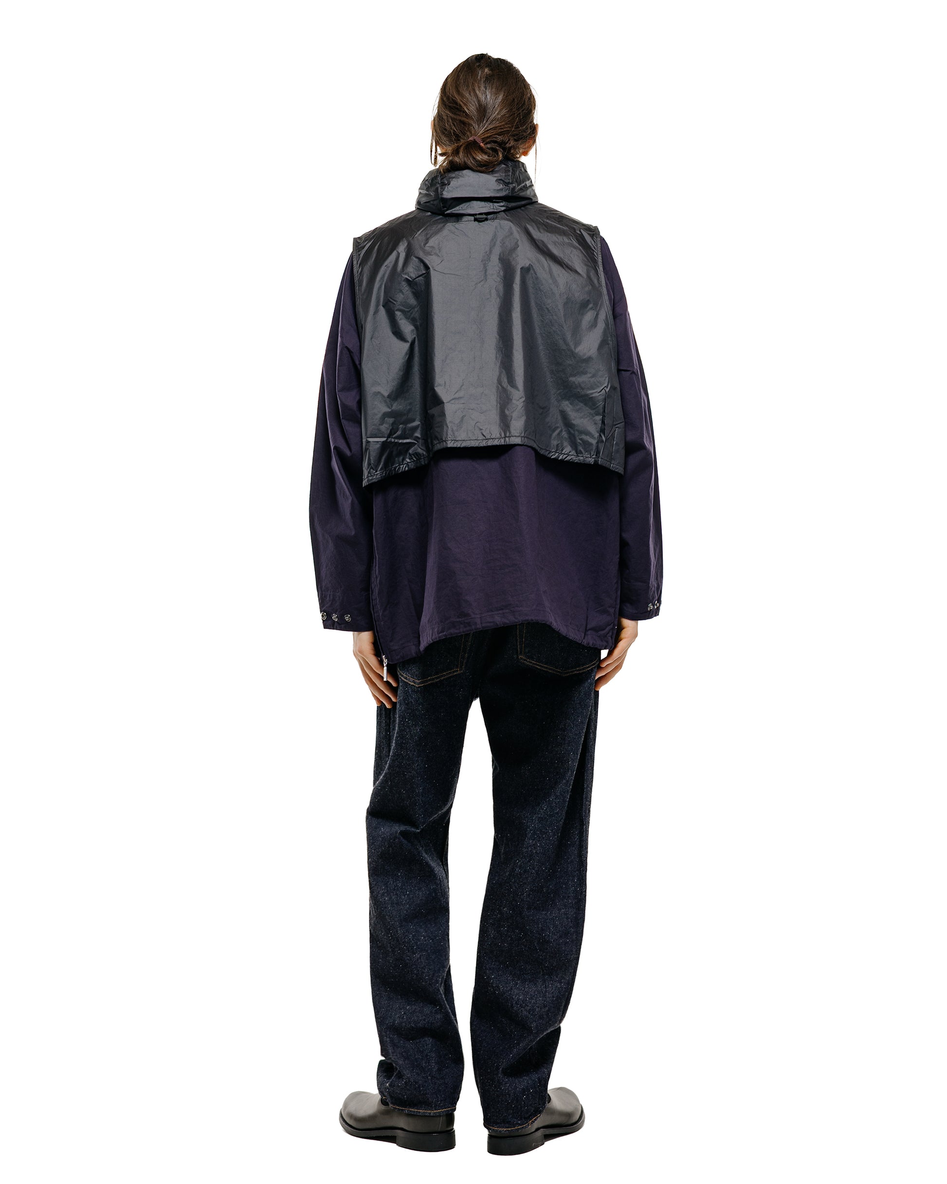 lost & found Barbour Barbour KAPTAIN SUNSHINE Transport Smock Casual Jacket Dark Indigo