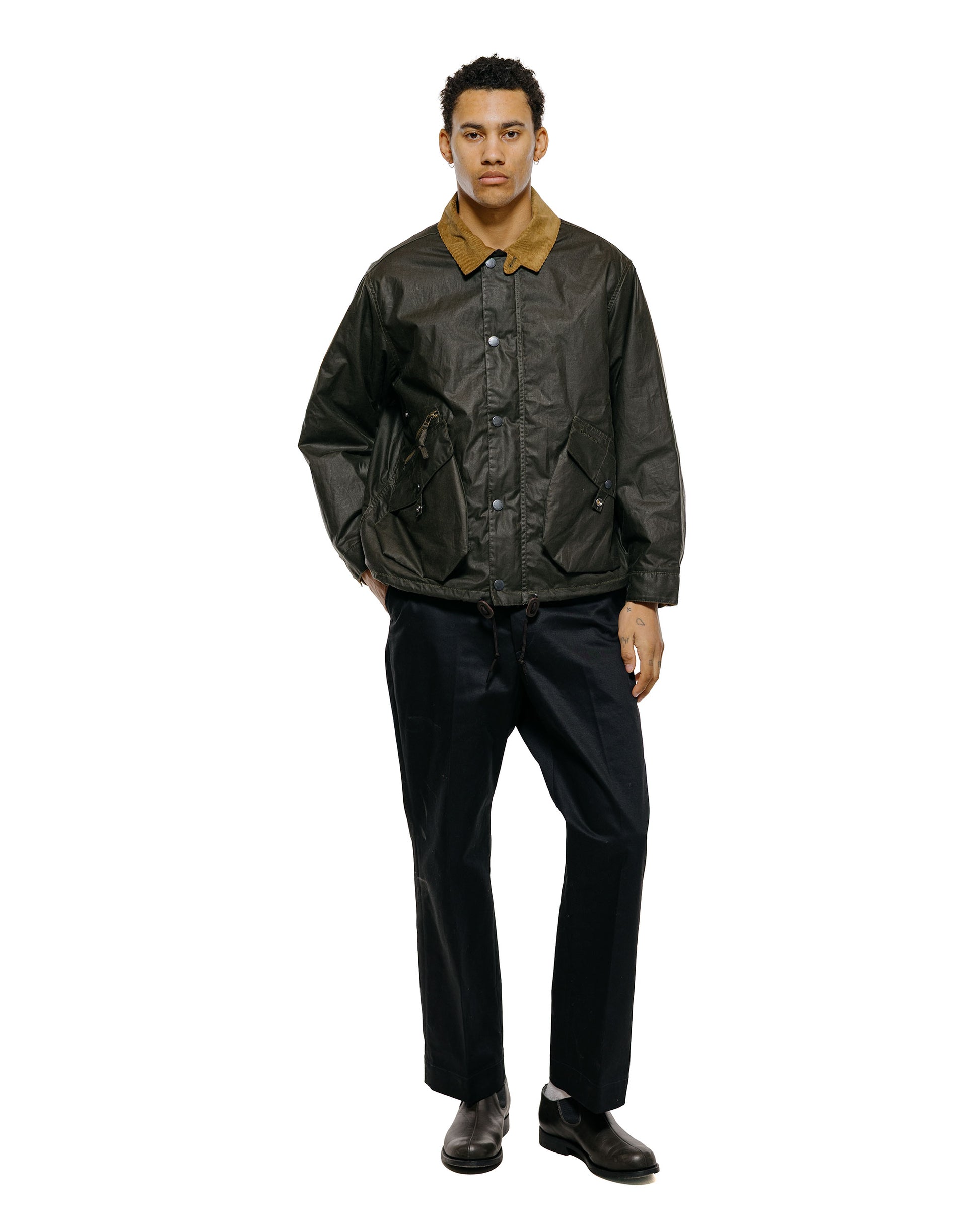 lost & found Barbour Barbour Modified Endurance Wax Jacket Archive Olive
