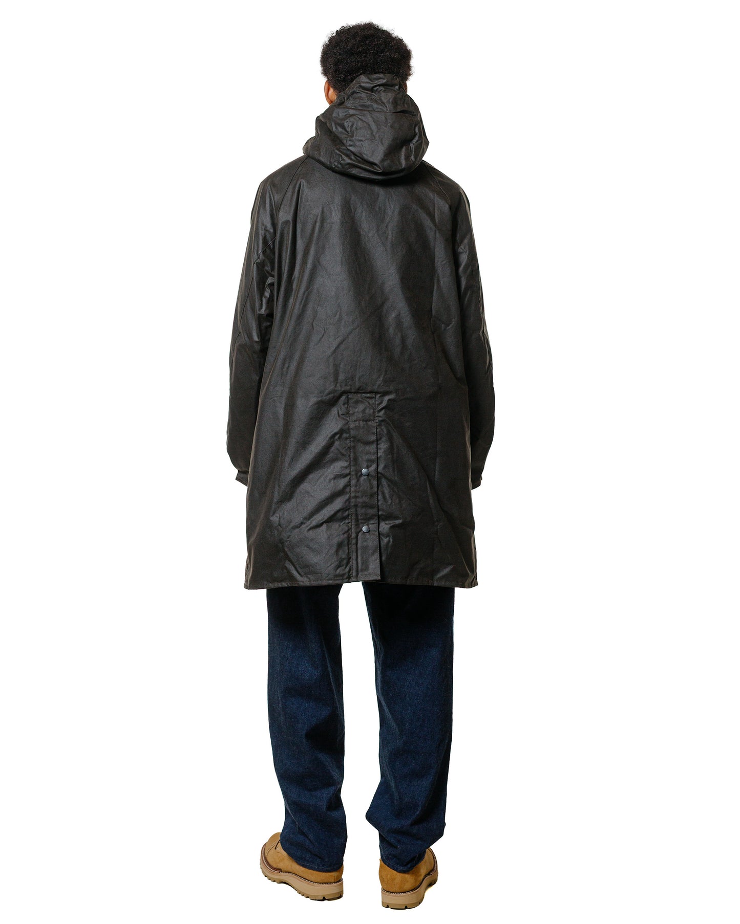 lost & found Barbour Barbour Solway Trench Waxed Coat Archive Olive