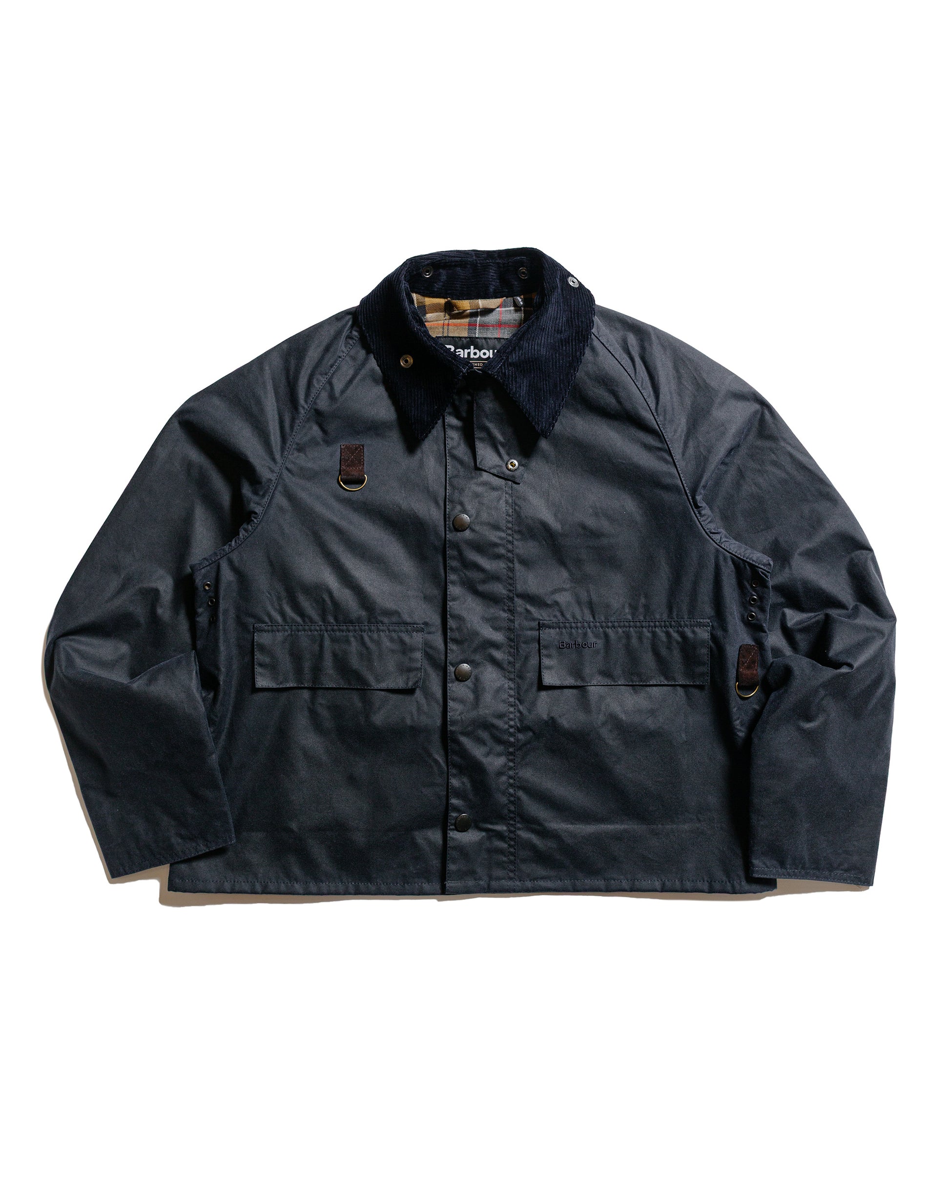 lost & found Barbour Barbour Spey Wax Jacket Navy