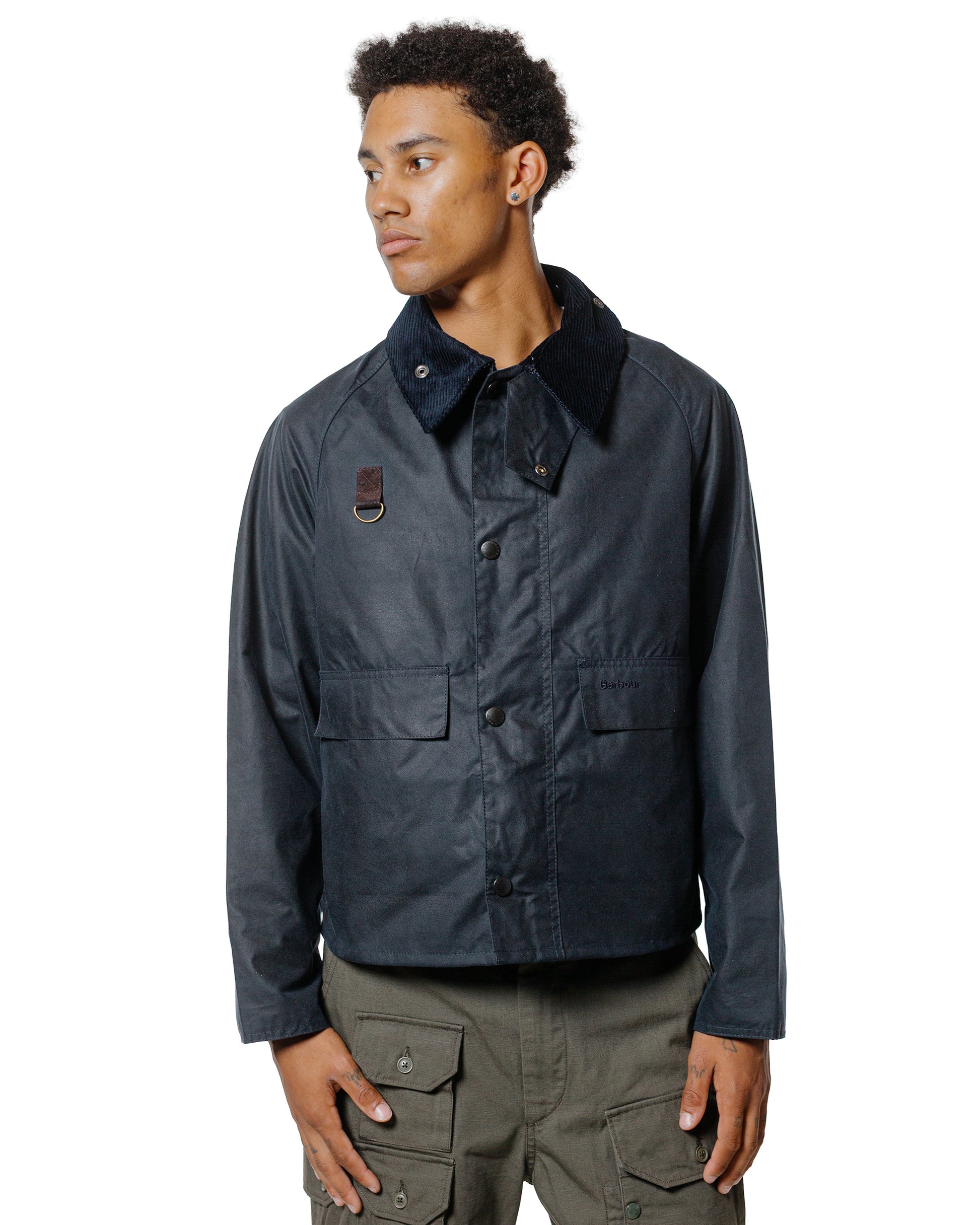 lost & found Barbour Barbour Spey Wax Jacket Navy