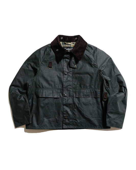 lost & found Barbour Barbour Spey Wax Jacket Sage