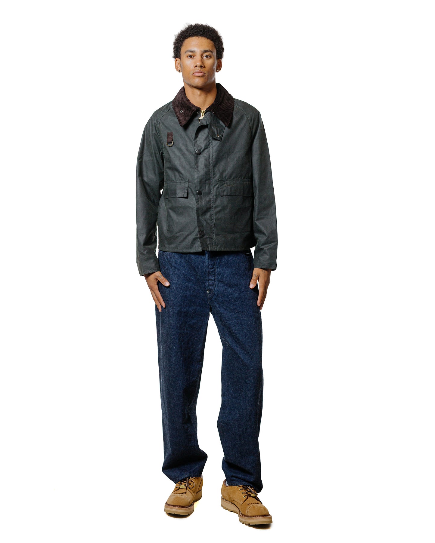 lost & found Barbour Barbour Spey Wax Jacket Sage