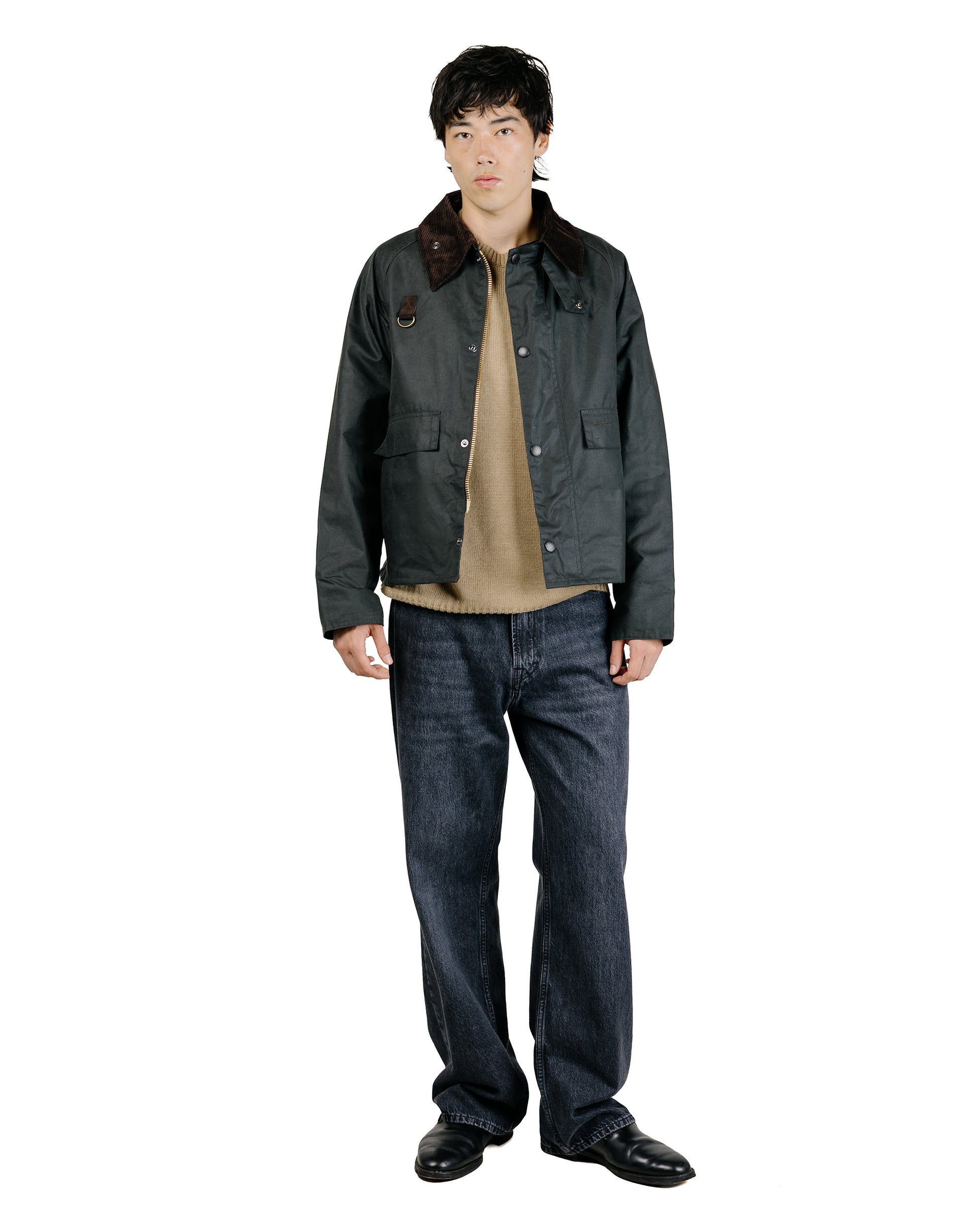 Barbour Spey Wax Jacket Sage
