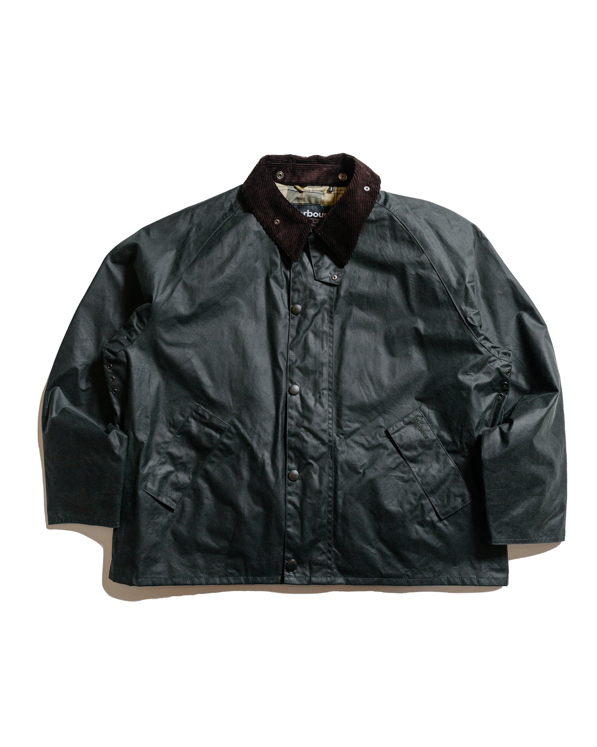 lost & found Barbour Barbour Transport Wax Jacket Sage