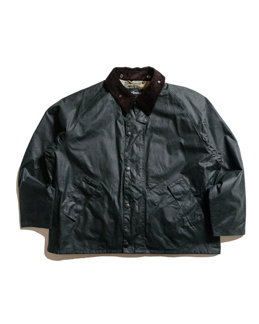 lost & found Barbour Barbour Transport Wax Jacket Sage