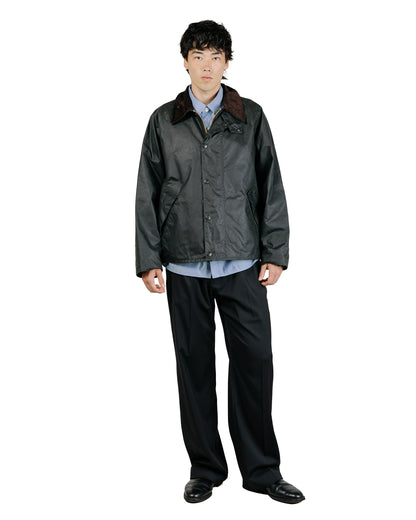 Barbour Transport Wax Jacket Sage