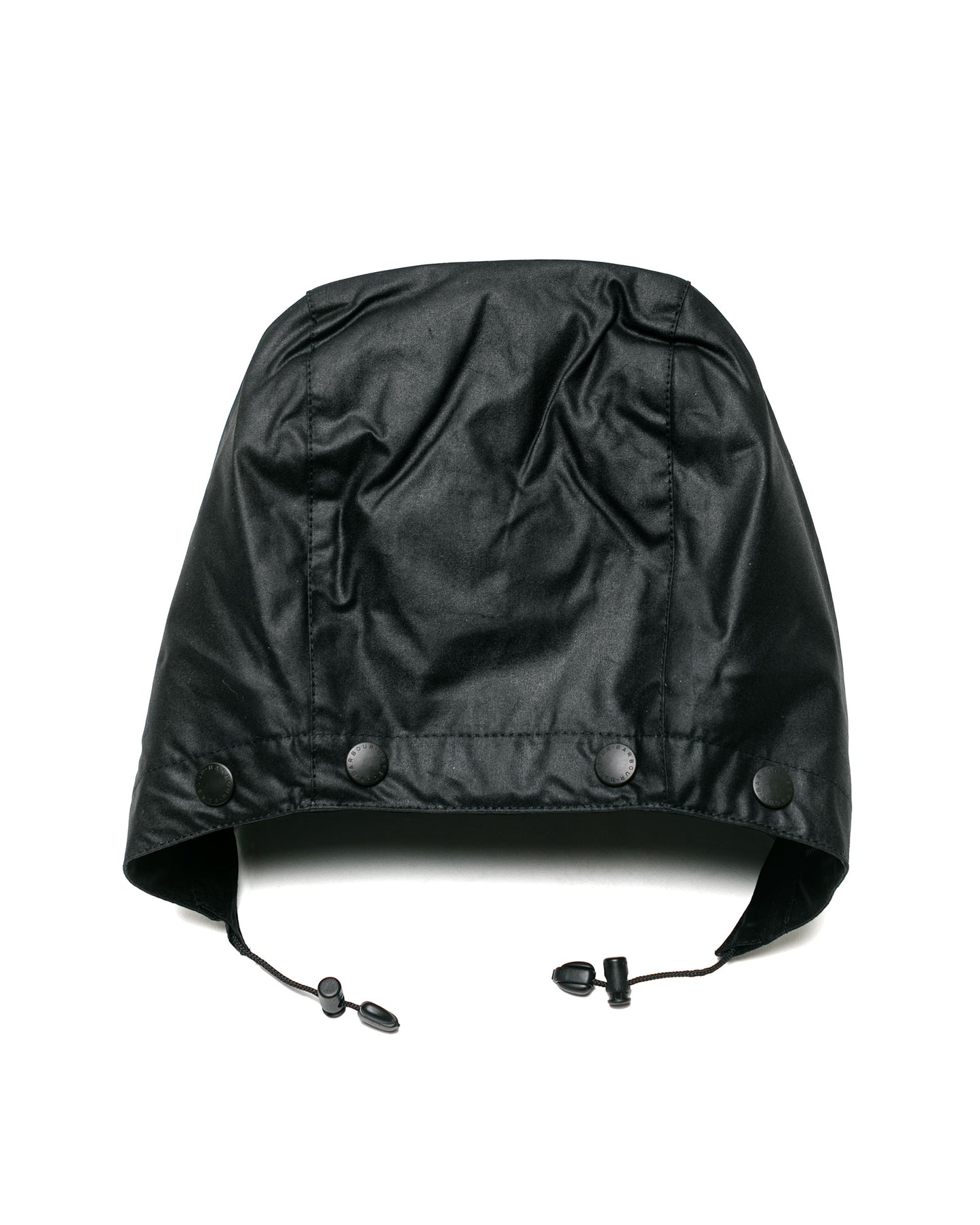 lost & found Barbour Barbour Waxed Cotton Hood Black