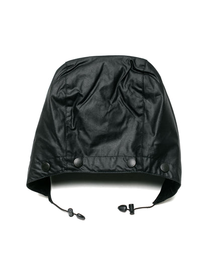 lost & found Barbour Barbour Waxed Cotton Hood Black