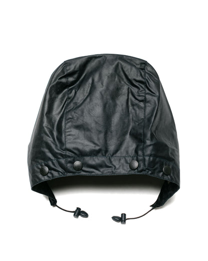 lost & found Barbour Barbour Waxed Cotton Hood Navy