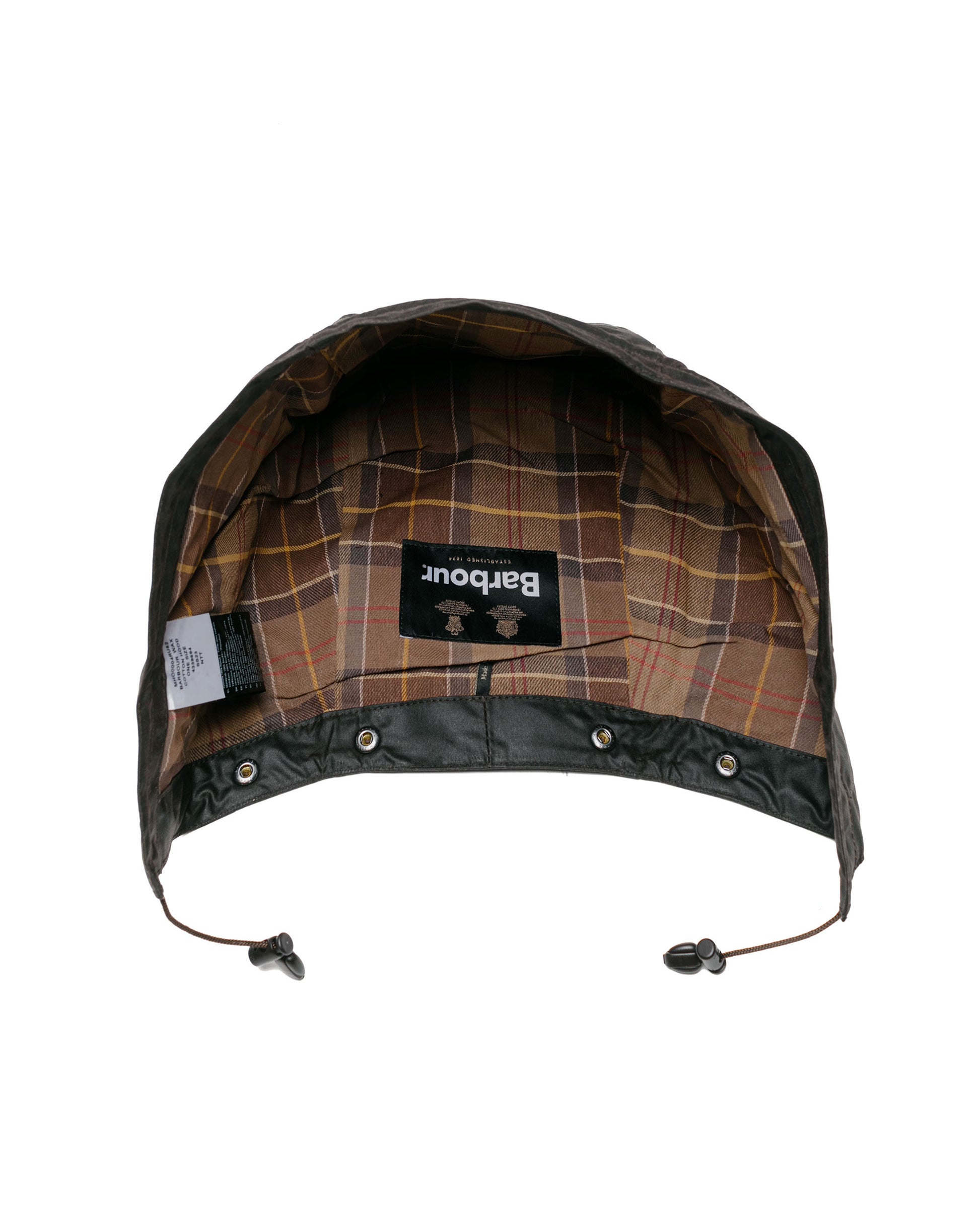 lost & found Barbour Barbour Waxed Cotton Hood Rustic