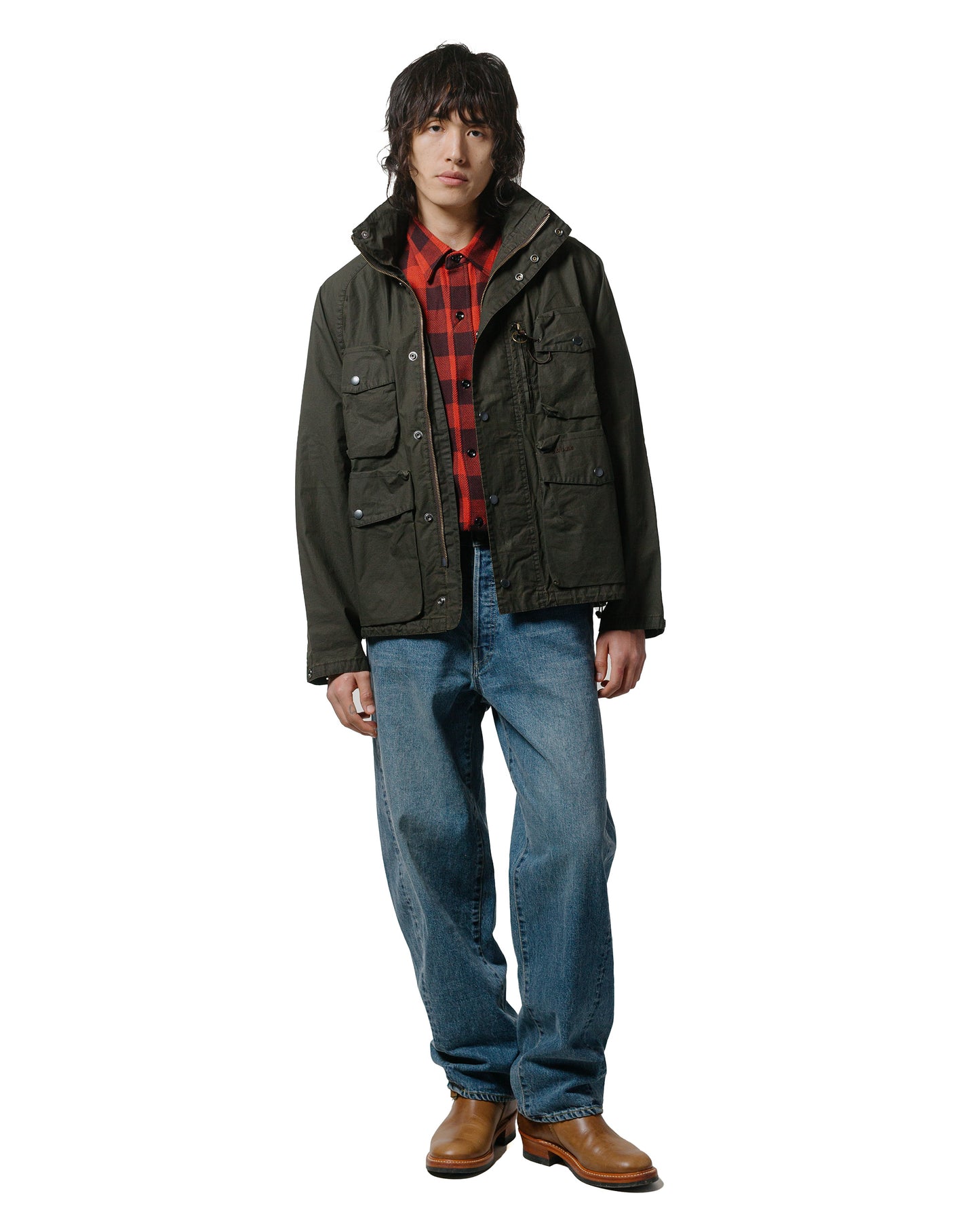 lost & found Barbour Barbour Westmorland Showerproof Jacket Pigment Green