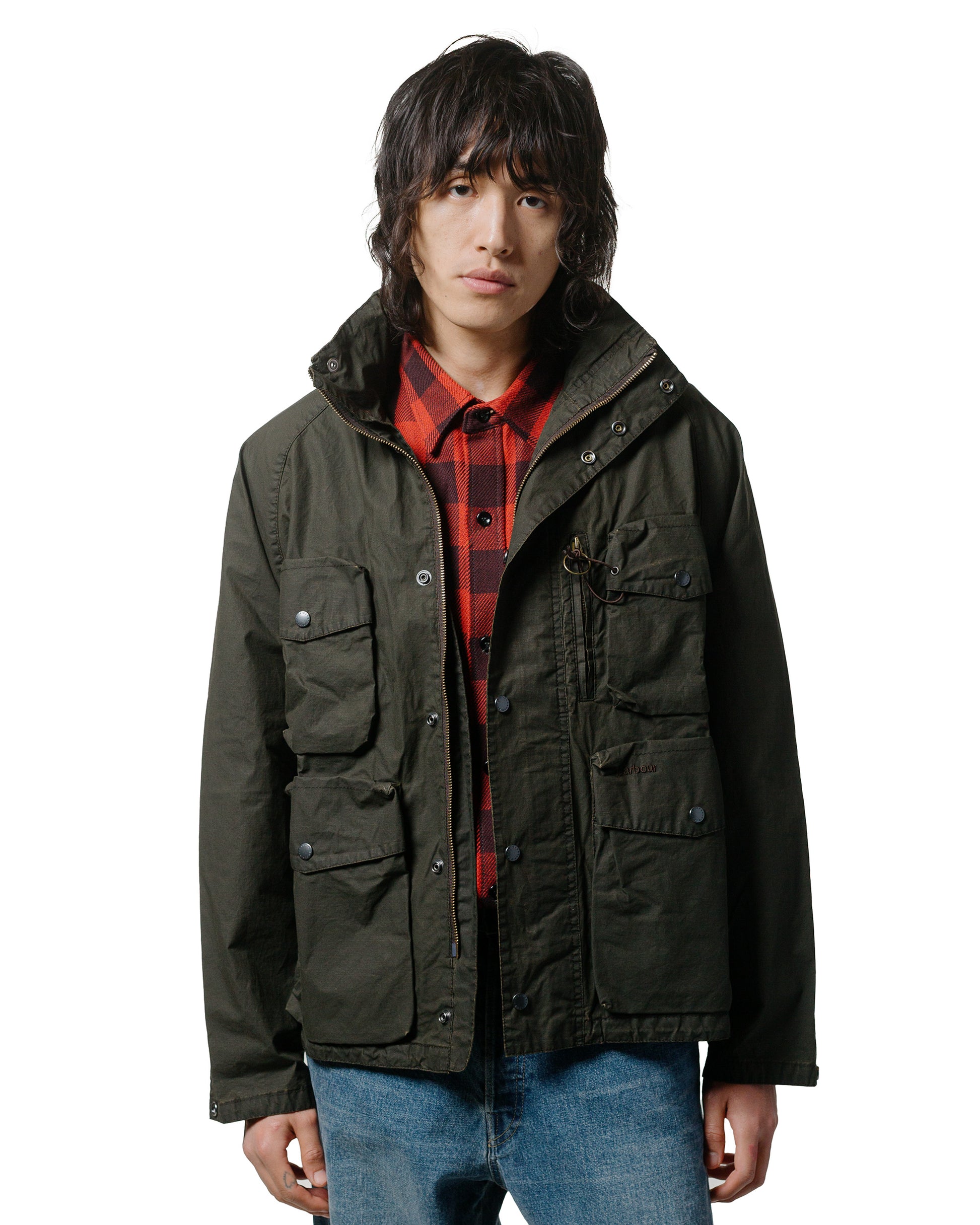 lost & found Barbour Barbour Westmorland Showerproof Jacket Pigment Green