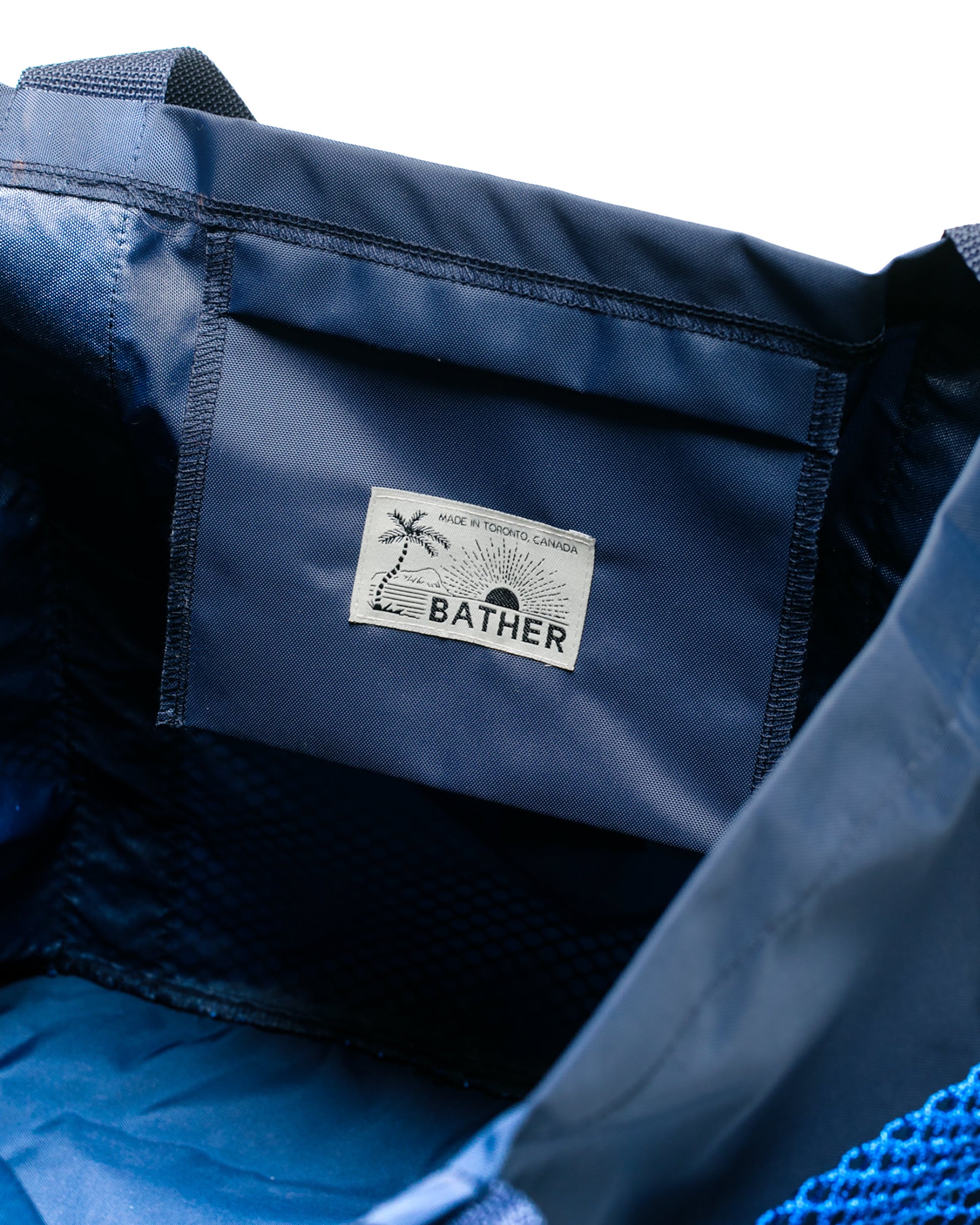 lost & found Bather Bather Beach Tote Navy