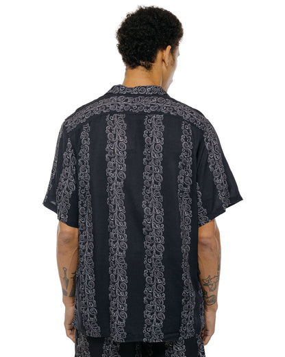 lost & found Bather Bather Black Fiesta Camp Shirt