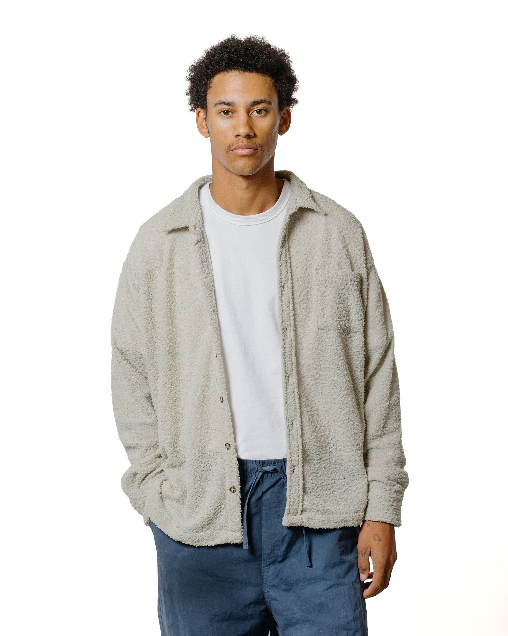 lost & found Bather Bather Cloud Shaggy Leisure Shirt