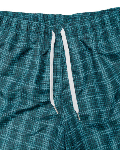 lost & found Bather Bather Delta Tartan Swim Trunk