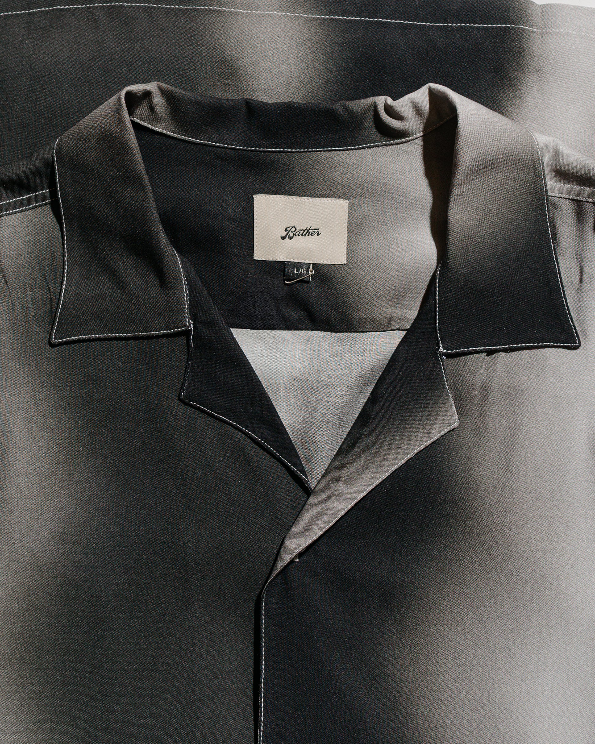 lost & found Bather Bather Fog Phase Camp Shirt