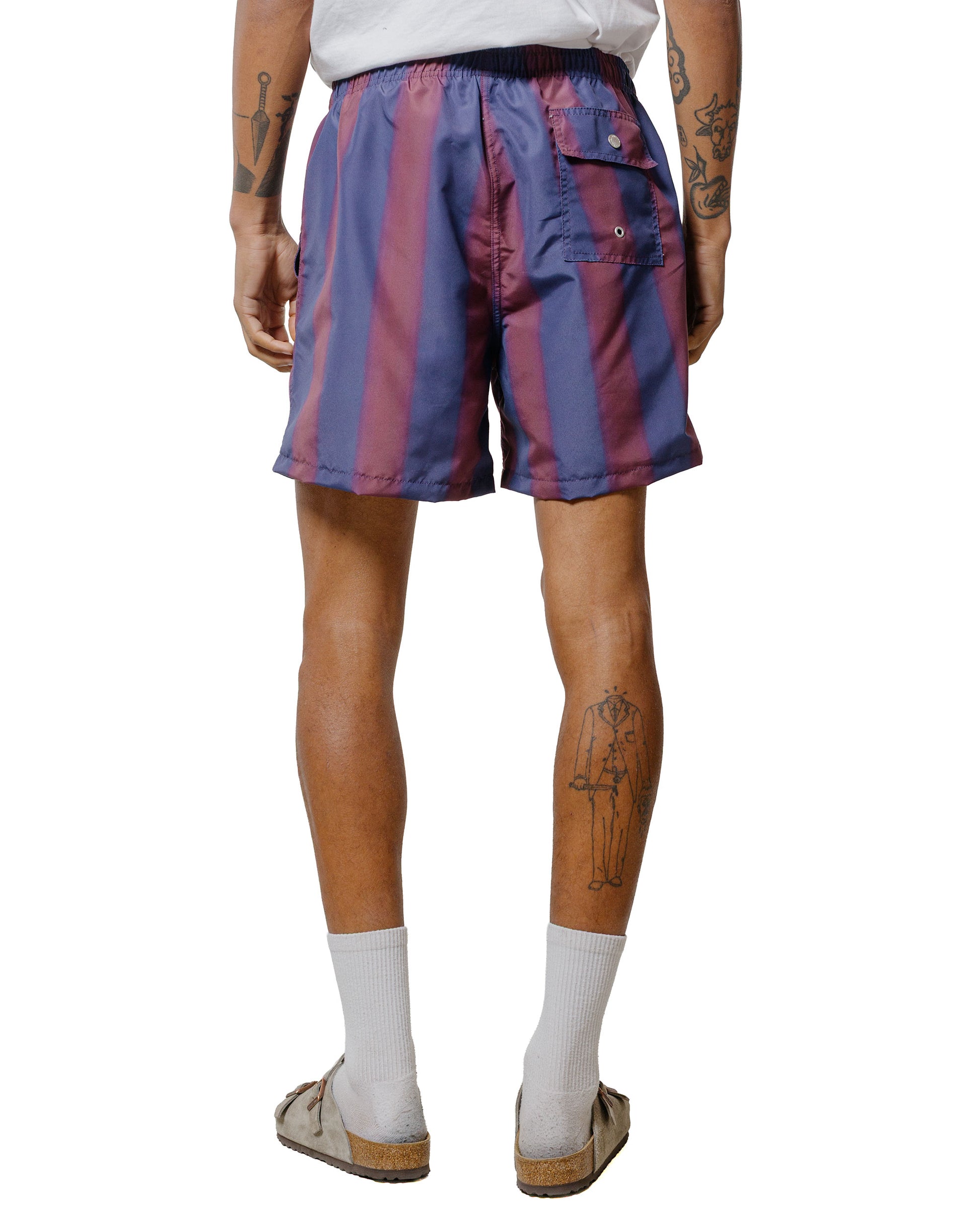 lost & found Bather Bather Goji Diffusion Swim Trunk