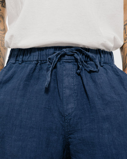 lost & found Bather Bather Navy Linen Leisure Short