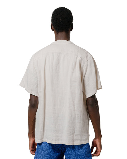 lost & found Bather Bather Pearl Linen Camp Shirt