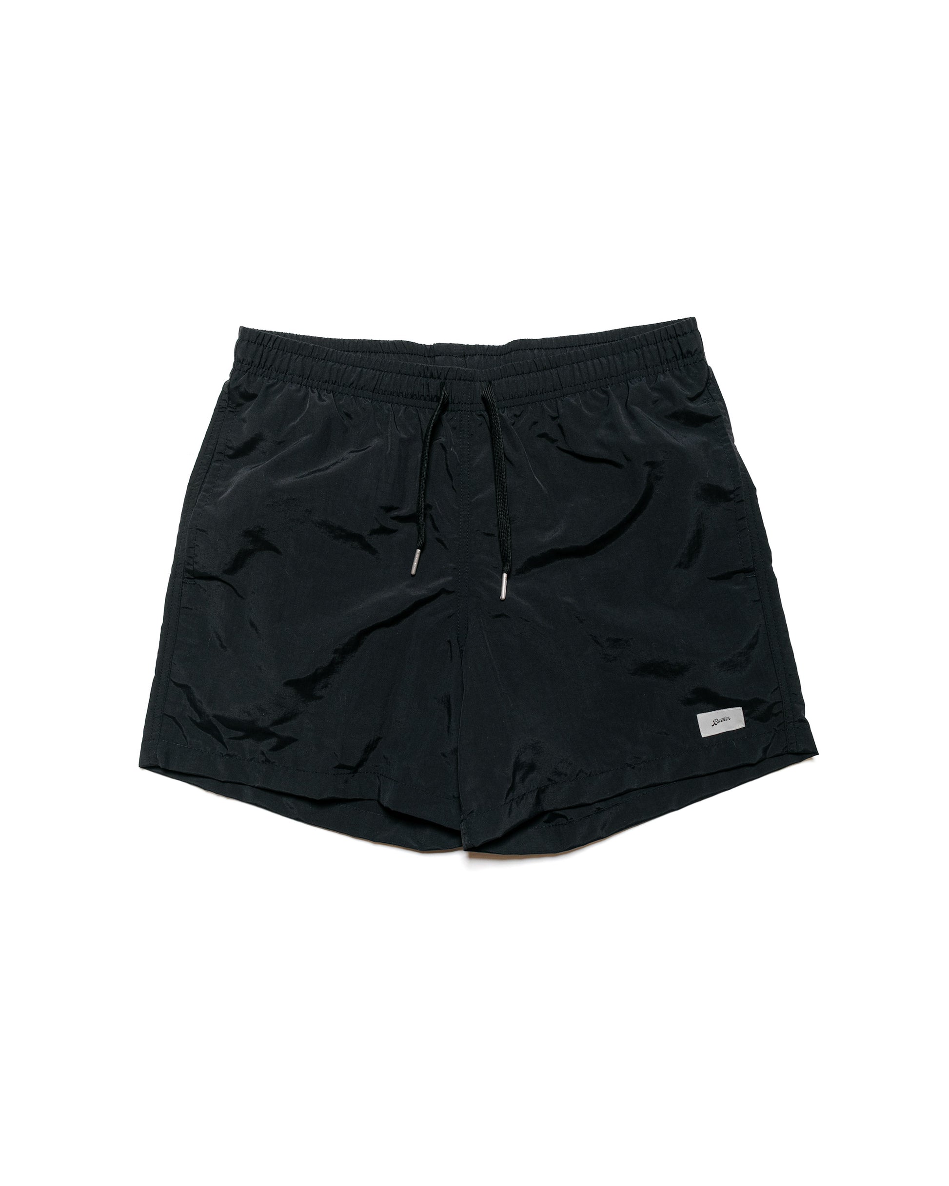 lost & found Bather Bather Solid Black Swim Trunk