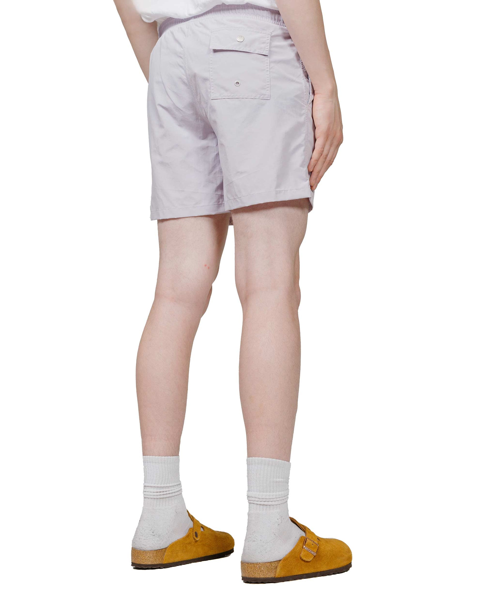 lost & found Bather Bather Solid Lavender Swim Trunk