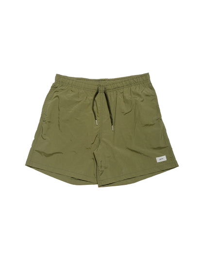 lost & found Bather Bather Solid Olive Swim Trunk