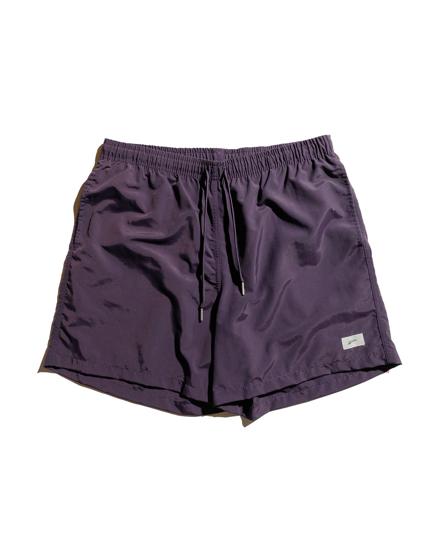 lost & found Bather Bather Solid Plum Swim Trunk