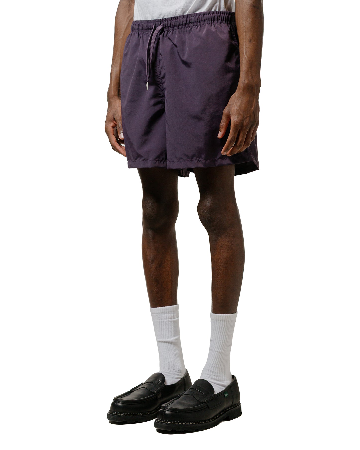 lost & found Bather Bather Solid Plum Swim Trunk