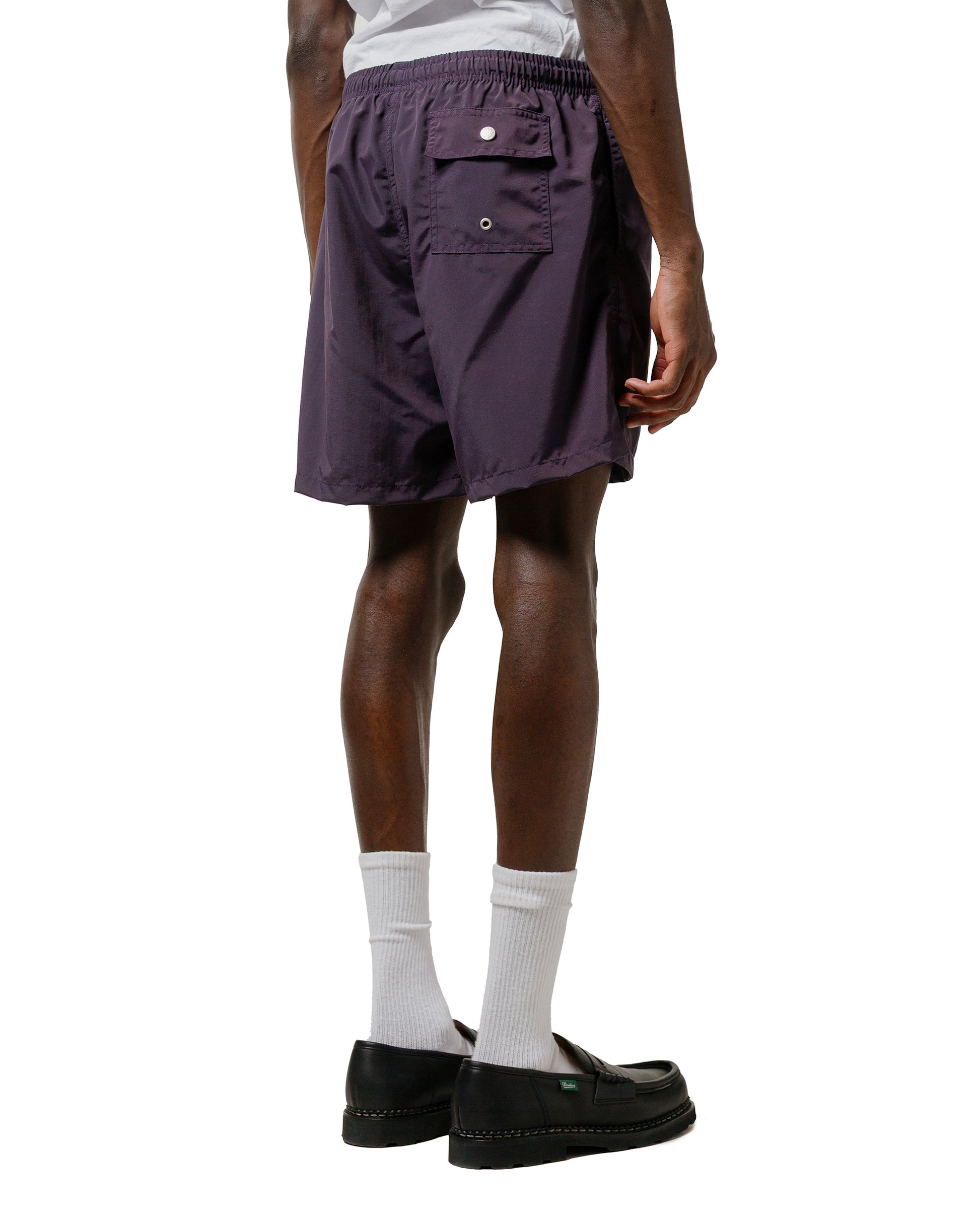 lost & found Bather Bather Solid Plum Swim Trunk
