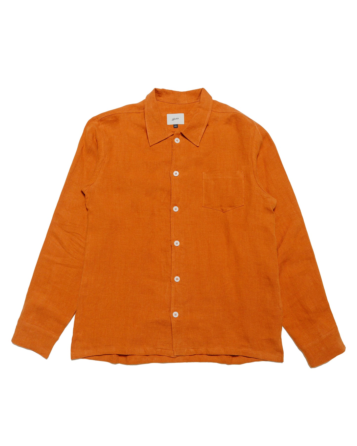lost & found Bather Bather Squash Linen Leisure Shirt