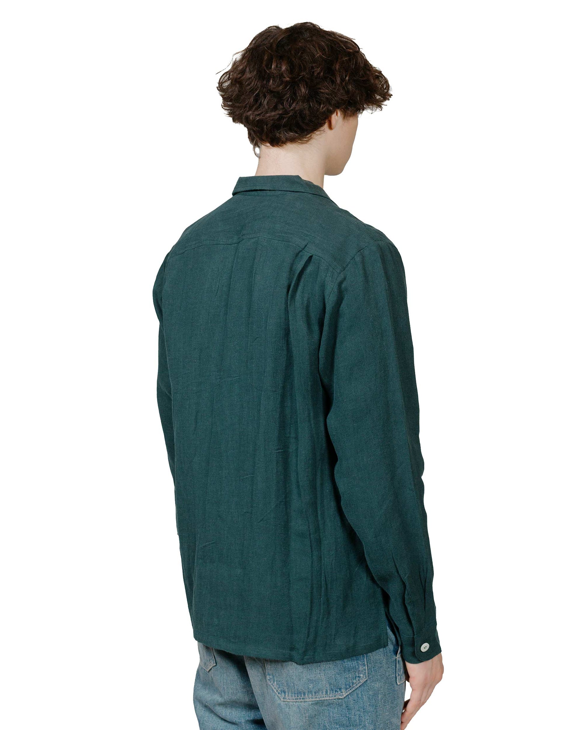 lost & found Bather Bather Tiber Linen Leisure Shirt