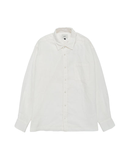 lost & found Bather Bather White Waffle Leisure Shirt