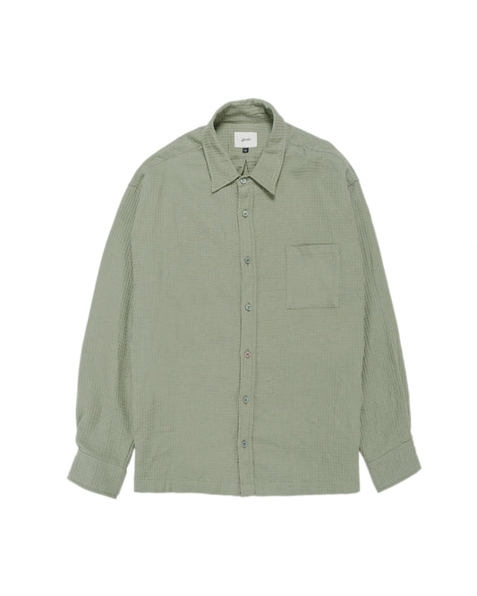 lost & found Bather Bather Artichoke Waffle Leisure Shirt