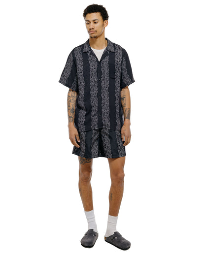lost & found Bather Bather Black Fiesta Camp Shirt