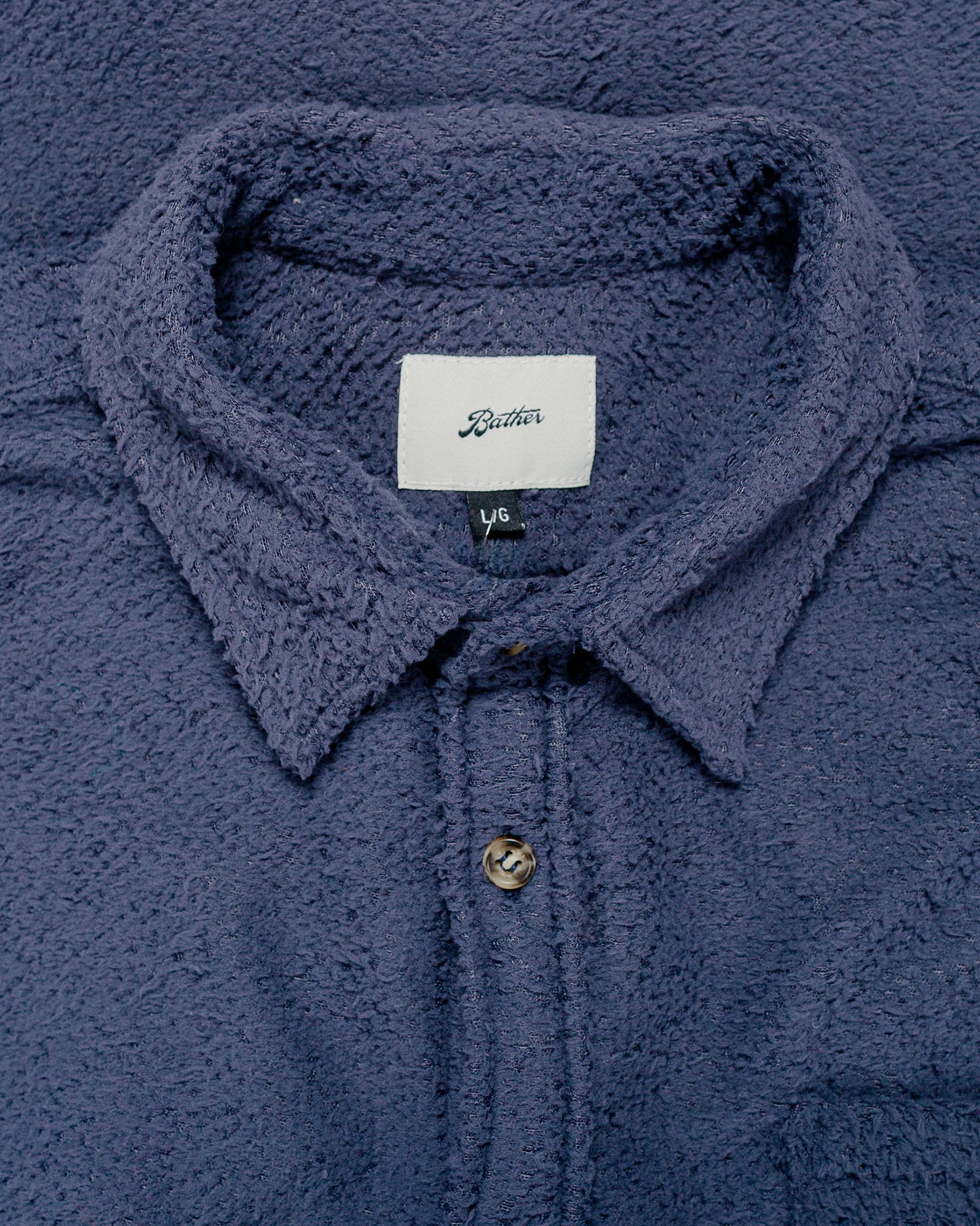 lost & found Bather Bather Whale Shaggy Leisure Shirt