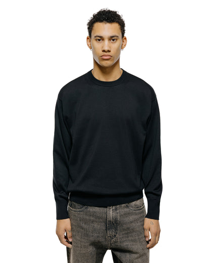 lost & found Batoner Batoner Caribbean Sea Island Cotton Crew Neck Black