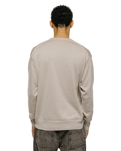 lost & found Batoner Batoner Caribbean Sea Island Cotton Crew Neck Greige