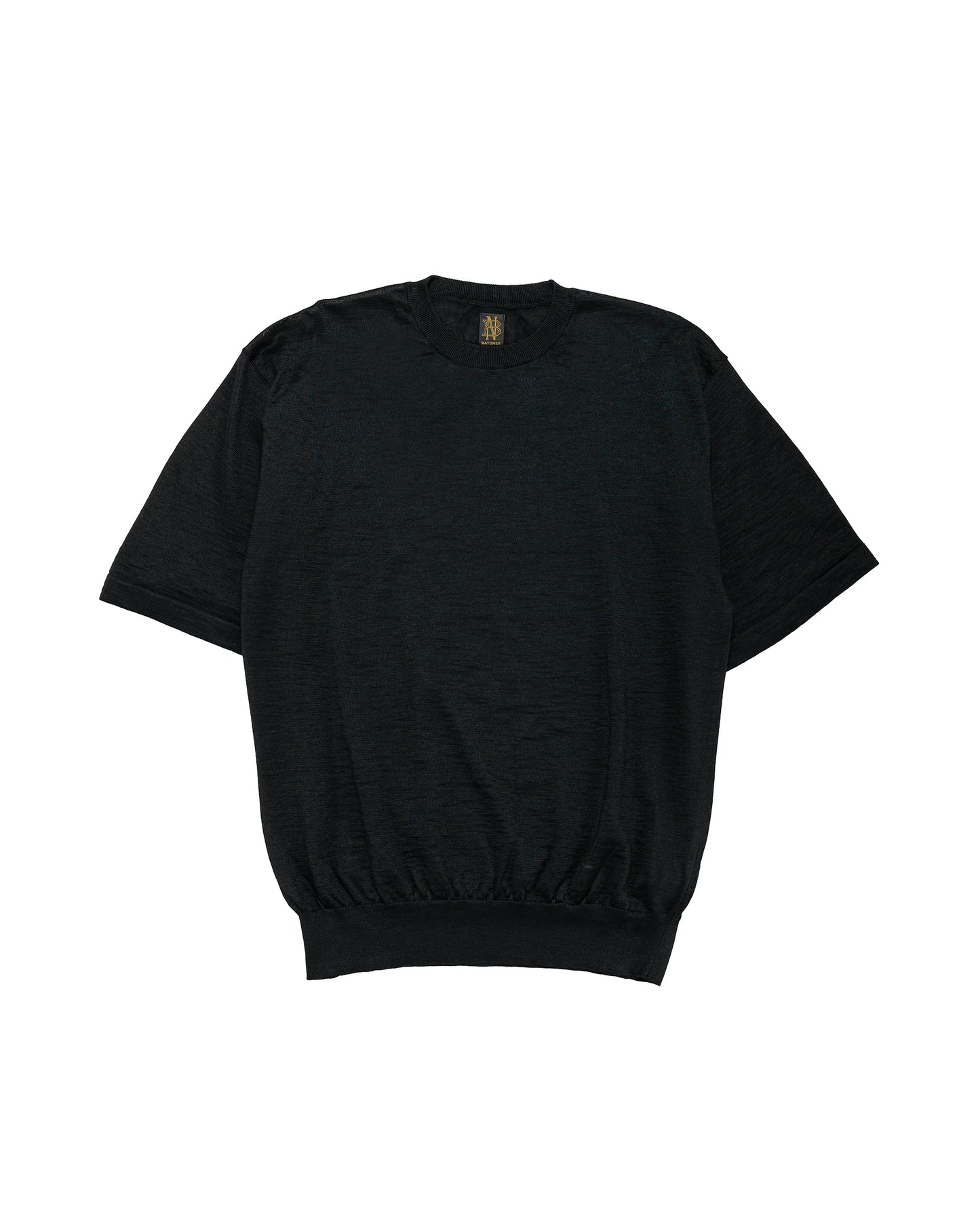 lost & found Batoner Batoner Choma Crew Neck S/S Black