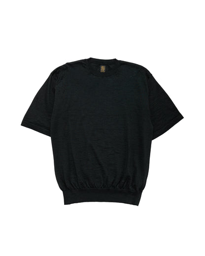 lost & found Batoner Batoner Choma Crew Neck S/S Black