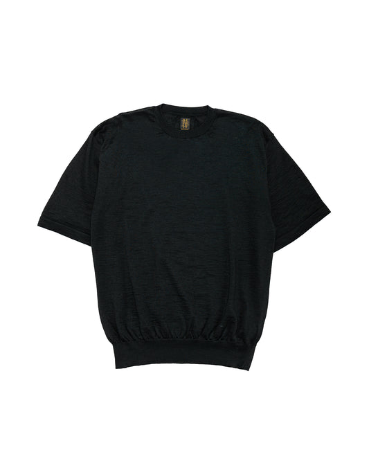 lost & found Batoner Batoner Choma Crew Neck S/S Black