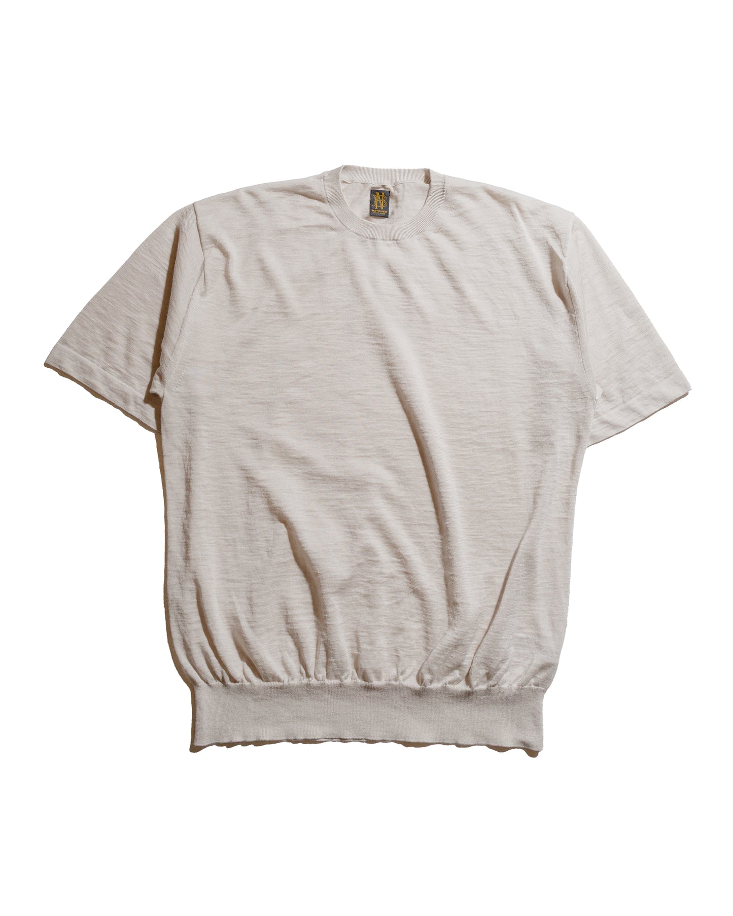 lost & found Batoner Batoner Choma Crew Neck S/S Ivory