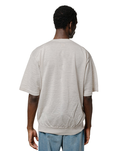 lost & found Batoner Batoner Choma Crew Neck S/S Ivory