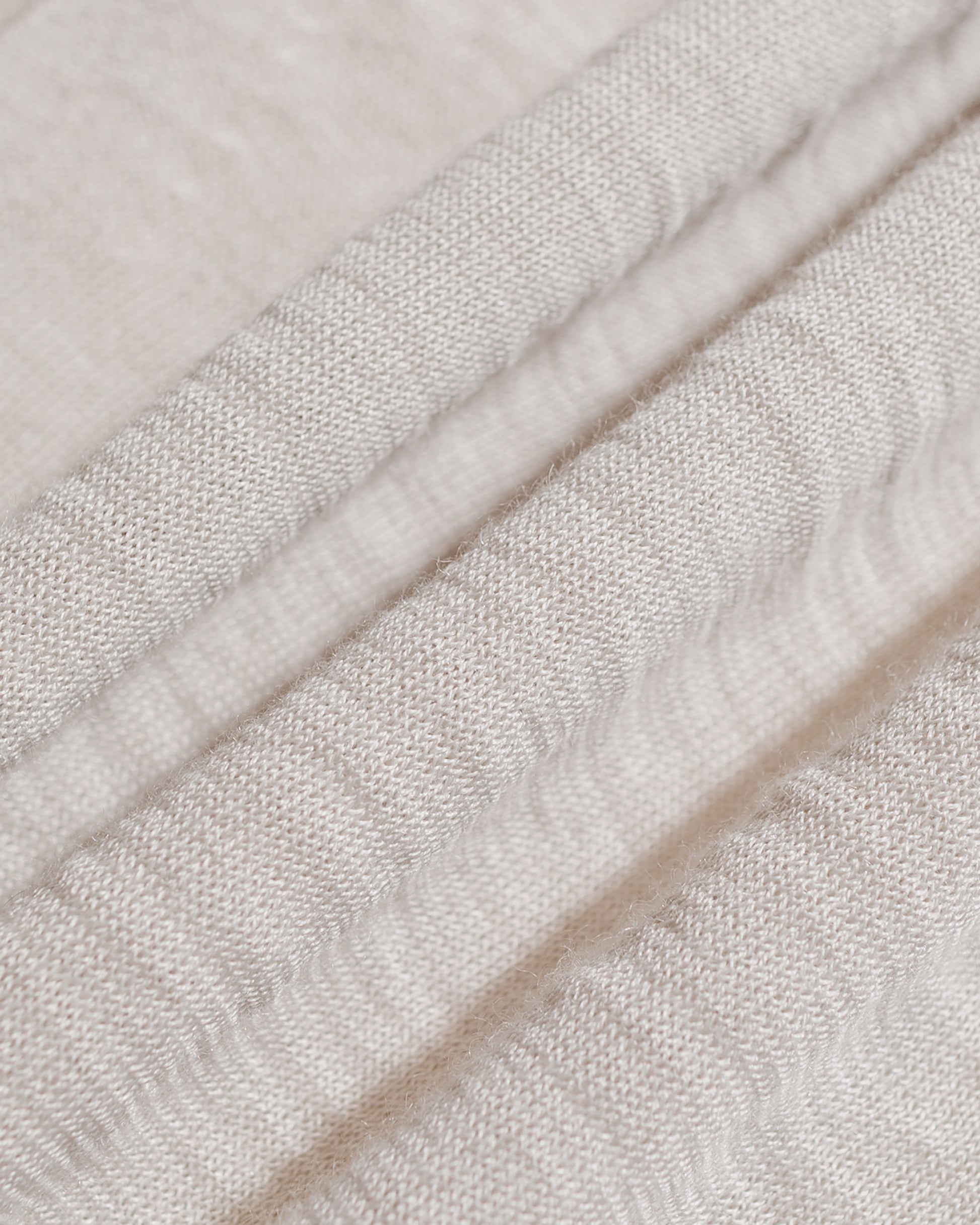 lost & found Batoner Batoner Choma Crew Neck S/S Ivory