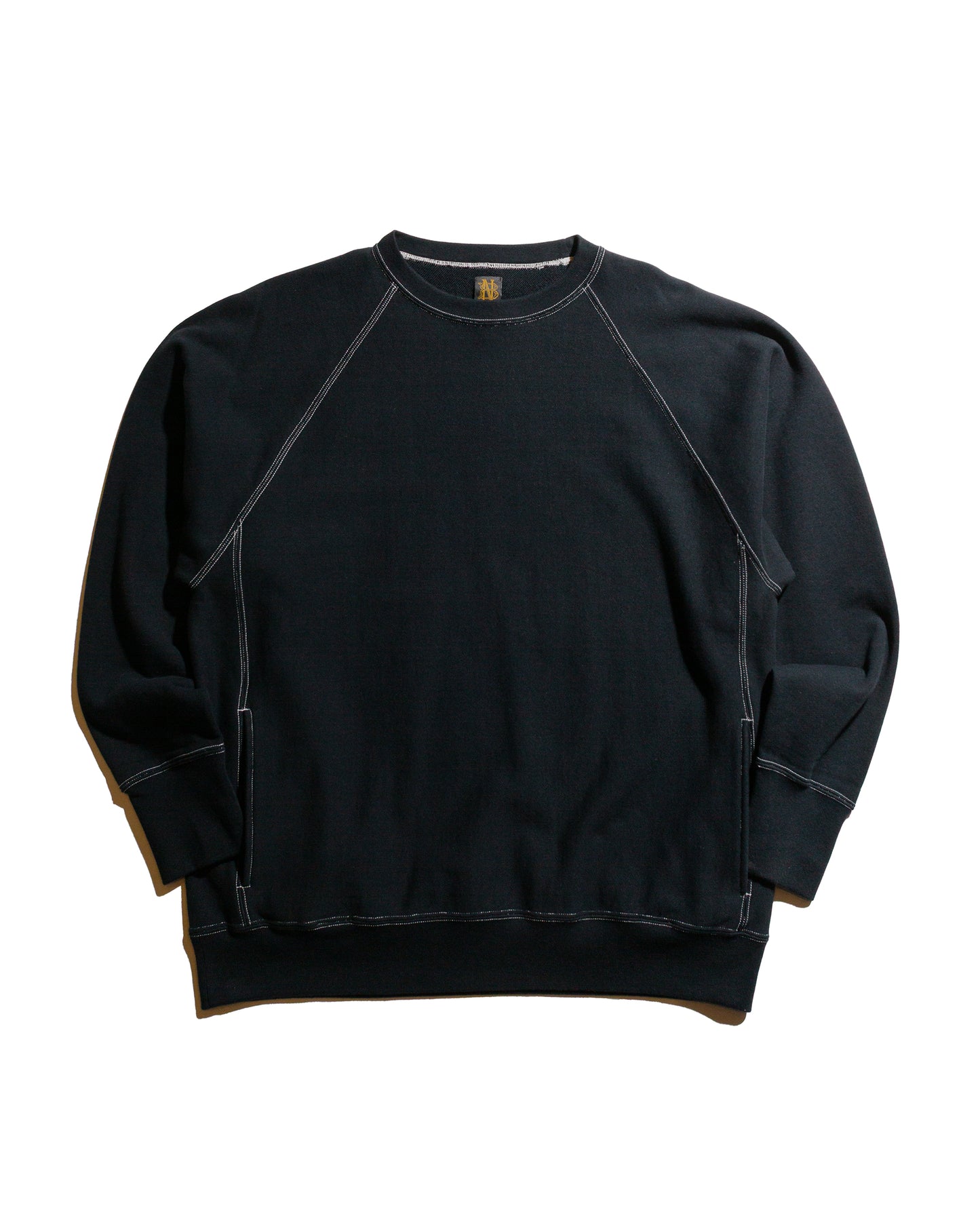 lost & found Batoner Batoner Jumberca Urake Crew Neck Black/White