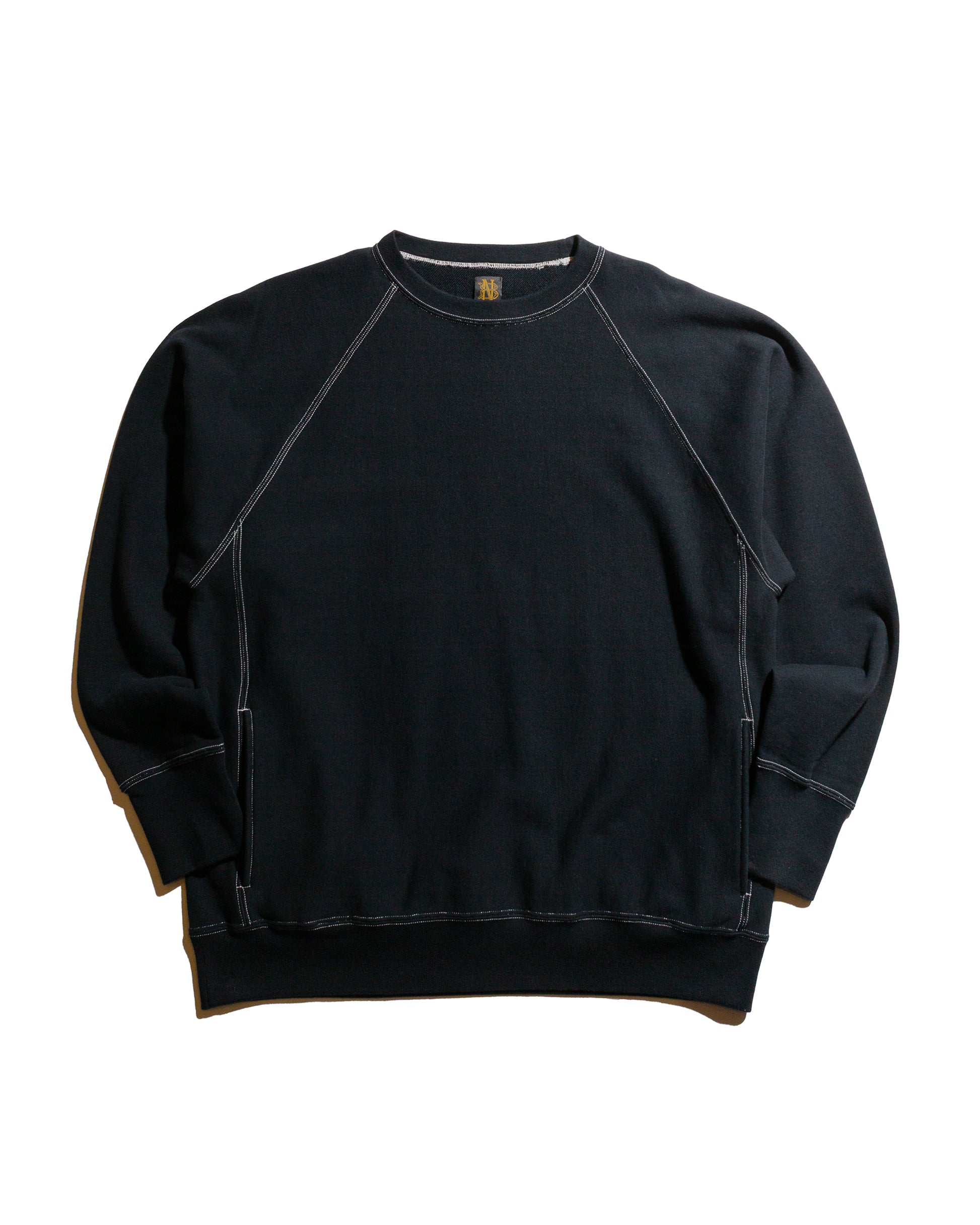 lost & found Batoner Batoner Jumberca Urake Crew Neck Black/White