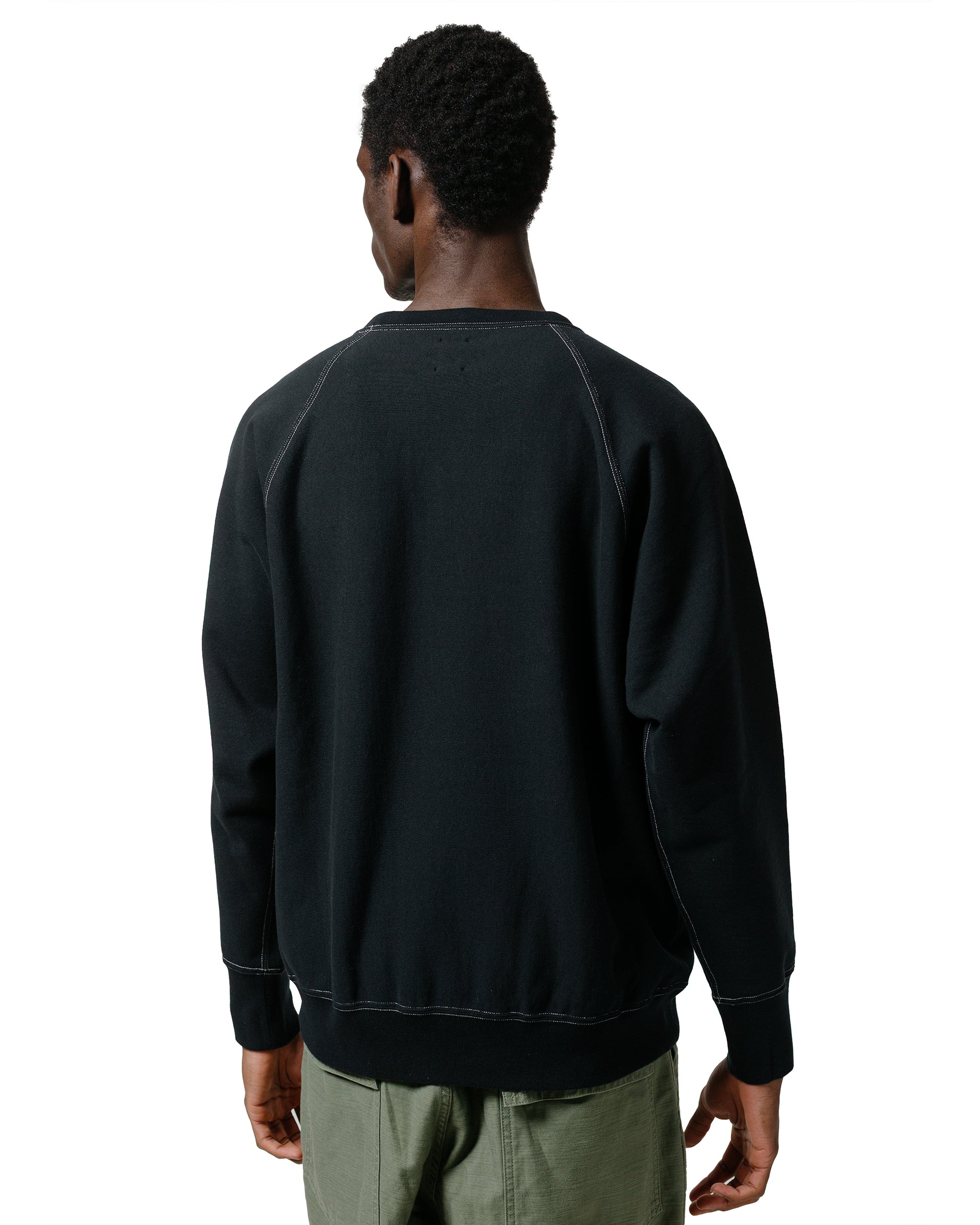 lost & found Batoner Batoner Jumberca Urake Crew Neck Black/White